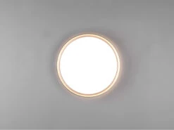 Trio Leuchten LED Deckenleuchte 2er Set In Grau Titanfarben Ø 33cm, IP44 - Badlampen -Globo Store led deckenleuchte 2er set in grau titanfarben 33cm 4