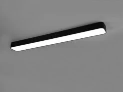 Reality Leuchten LED Deckenleuchte ASTERION Schwarz Dimmbar Nachtlicht 118cm Lang -Globo Store led deckenleuchte asterion schwarz dimmbar nachtli 2