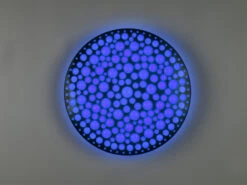 Reality Leuchten LED Deckenleuchte CHIZU Schwarz Ø40cm Dimmbar Fernbedienung & Farbwechsler -Globo Store led deckenleuchte chizu schwarz 40cm dimmbar fernb 9