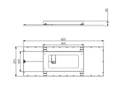 Reality Leuchten LED Deckenleuchte GAMMA Titan Panel Mit Nachtlicht Rechteckig 80x29cm -Globo Store led deckenleuchte gamma titan panel mit nachtlicht 7