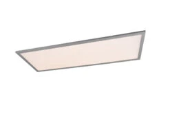Reality Leuchten LED Deckenleuchte GAMMA Titan Panel Mit Nachtlicht Rechteckig 80x29cm -Globo Store led deckenleuchte gamma titan panel mit nachtlicht 8