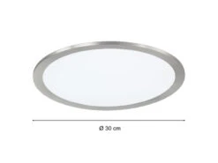 Trio Leuchten LED Deckenleuchte GRIFFIN Dimmbare Smarte WIZ Lampe Mit Fernbedienung Ø 30cm -Globo Store led deckenleuchte griffin dimmbare smarte wiz lamp 10