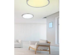 Trio Leuchten LED Deckenleuchte GRIFFIN Dimmbare Smarte WIZ Lampe Mit Fernbedienung Ø 30cm -Globo Store led deckenleuchte griffin dimmbare smarte wiz lamp 11