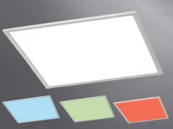 Trio Leuchten LED Deckenleuchte GRIFFIN Dimmbare Smarte WIZ Lampe Mit Fernbedienung 60x60cm