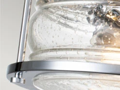 MeineWunschleuchte LED Deckenleuchte In Chrom Für Badezimmer & Wohnraum, Ø30,5cm -Globo Store led deckenleuchte in chrom fuer badezimmer wohnrau 7