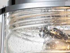 MeineWunschleuchte LED Deckenleuchte In Chrom Für Badezimmer & Wohnraum, Ø30,5cm -Globo Store led deckenleuchte in chrom fuer badezimmer wohnrau 8