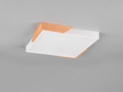 Reality Leuchten LED Deckenleuchte META Eckig 31x31cm Weiß-Holzoptik, 3 Stufen Dimmer 13 Reality Leuchten LED Deckenleuchte META Eckig 31x31cm Weiß-Holzoptik, 3 Stufen Dimmer -Globo Store led deckenleuchte meta eckig 31x31cm weiss holzopt 3