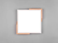 Reality Leuchten LED Deckenleuchte META Eckig 31x31cm Weiß-Holzoptik, 3 Stufen Dimmer 15 Reality Leuchten LED Deckenleuchte META Eckig 31x31cm Weiß-Holzoptik, 3 Stufen Dimmer -Globo Store led deckenleuchte meta eckig 31x31cm weiss holzopt 5