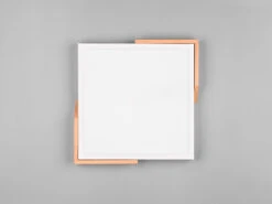 Reality Leuchten LED Deckenleuchte META Eckig 31x31cm Weiß-Holzoptik, 3 Stufen Dimmer 16 Reality Leuchten LED Deckenleuchte META Eckig 31x31cm Weiß-Holzoptik, 3 Stufen Dimmer -Globo Store led deckenleuchte meta eckig 31x31cm weiss holzopt 6