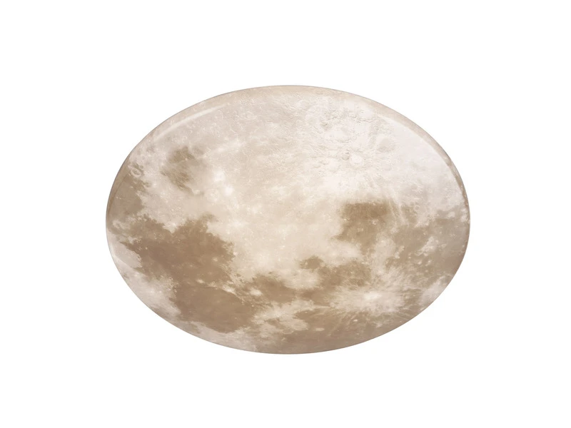 Reality Leuchten LED Deckenleuchte MOONIKA Mondcover In Weiß Ø37cm, IP44 Badlampe 2 Reality Leuchten LED Deckenleuchte MOONIKA Mondcover In Weiß Ø37cm, IP44 Badlampe – Bild 2