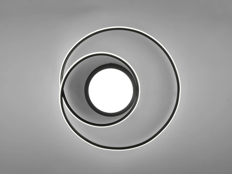 Trio Leuchten LED Deckenleuchte YAVA Ringförmig Mit Fernbedienung, Ø 60cm, Schwarz 10 Trio Leuchten LED Deckenleuchte YAVA Ringförmig Mit Fernbedienung, Ø 60cm, Schwarz – Bild 10