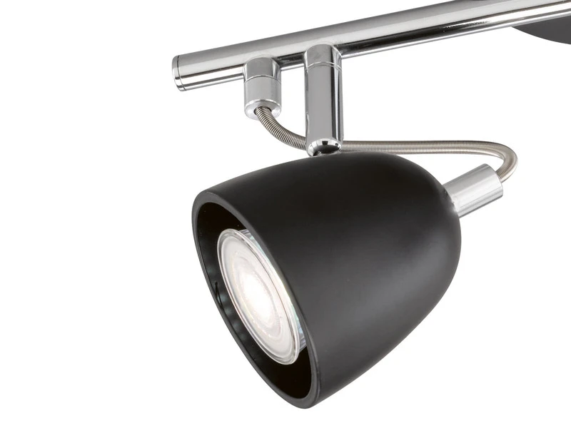 FHL Easy LED Deckenstrahler GEMMA Schwarz 4 Flammig - Deckenspot Industrial Style 4 FHL Easy LED Deckenstrahler GEMMA Schwarz 4 Flammig - Deckenspot Industrial Style – Bild 4