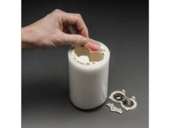 Konstsmide LED Duftkerze Mit 6h Timer, Flackernd, Ø 9cm, Höhe 13cm, Batteriebetrieb -Globo Store led duftkerze mit 6h timer flackernd 9cm hoehe 13c 5