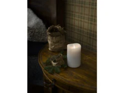 Konstsmide LED Duftkerze Mit 6h Timer, Flackernd, Ø 9cm, Höhe 13cm, Batteriebetrieb -Globo Store led duftkerze mit 6h timer flackernd 9cm hoehe 13c 7