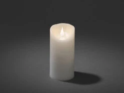 Konstsmide LED Echtwachskerze Mit Flamme & Timer, Ø 7,5cm, Höhe 15,5cm, Batteriebetrieb 10 Konstsmide LED Echtwachskerze Mit Flamme & Timer, Ø 7,5cm, Höhe 15,5cm, Batteriebetrieb -Globo Store led echtwachskerze mit flamme timer 75cm hoehe 155 2