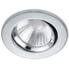 Trio Leuchten LED Einbaustrahler PAMIR Dimmbar Rund Ø8,5cm Schwenkbar Chrom Glänzend