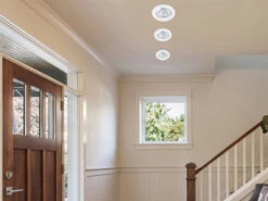 Trio Leuchten LED Einbaustrahler PAMIR Dimmbar Rund Ø8,5cm Schwenkbar Weiß Matt -Globo Store led einbaustrahler pamir dimmbar rund 85cm schwenk 18