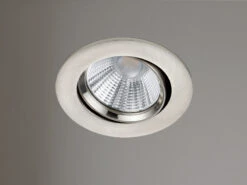Trio Leuchten LED Einbaustrahler PAMIR Dimmbar Rund Ø8,5cm Schwenkbar Silber Matt 10 Trio Leuchten LED Einbaustrahler PAMIR Dimmbar Rund Ø8,5cm Schwenkbar Silber Matt -Globo Store led einbaustrahler pamir dimmbar rund 85cm schwenk 8