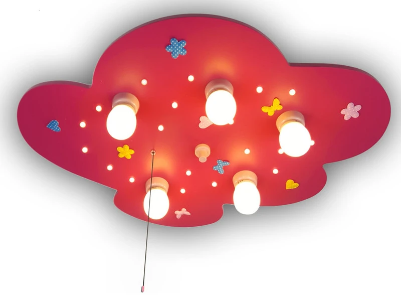 Niermann LED Kinder-Deckenleuchte Mit Stoffblumen, Amazon Echo Kompatibel, Schlummerlicht 1 Niermann LED Kinder-Deckenleuchte Mit Stoffblumen, Amazon Echo Kompatibel, Schlummerlicht