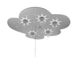 Niermann LED Kinder Deckenleuchte Wolke, Titan Sterne Zugschalter Für LED-Schlummerlicht 7 Niermann LED Kinder Deckenleuchte Wolke, Titan Sterne Zugschalter Für LED-Schlummerlicht -Globo Store led kinder deckenleuchte wolke titan sterne zugsch 2