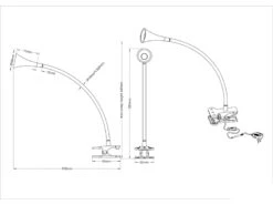Reality Leuchten LED Klemmleuchte VIPER 1 Flammig Kunststoff Schwanenhalslampe In Weiß 6 Reality Leuchten LED Klemmleuchte VIPER 1 Flammig Kunststoff Schwanenhalslampe In Weiß -Globo Store led klemmleuchte viper 1 flammig kunststoff schwan 2