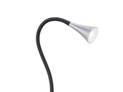 Reality Leuchten LED Klemmleuchten 2er SET 1 Flammig Schwanenhalslampe In Silber/Schwarz -Globo Store led klemmleuchten 2er set 1 flammig schwanenhalsla 4