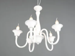 MeineWunschleuchte LED Kronleuchter Im Landhausstil, 5-flammig Stehend Ø 56cm, Weiß 14 MeineWunschleuchte LED Kronleuchter Im Landhausstil, 5-flammig Stehend Ø 56cm, Weiß -Globo Store led kronleuchter im landhausstil 5 flammig stehend 5