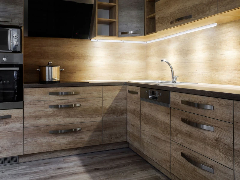 REV LED Küchen Unterbauleuchten FLEXLIGHT Flach Für Eckmontage, Gesamtlänge 67cm 8 REV LED Küchen Unterbauleuchten FLEXLIGHT Flach Für Eckmontage, Gesamtlänge 67cm – Bild 8