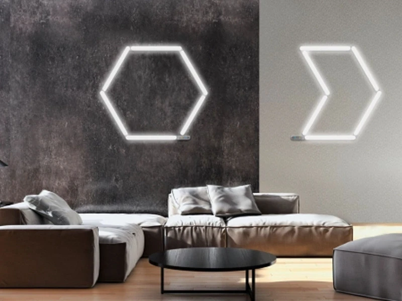 REV LED Küchen Unterbauleuchten SET Flach Für Eckmontage, Gesamtlänge 90cm 8 REV LED Küchen Unterbauleuchten SET Flach Für Eckmontage, Gesamtlänge 90cm – Bild 8