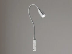 Fischer & Honsel LED Leseleuchte STEN Dimmbar, Schwanenhals Bettleuchte Zum Anschrauben -Globo Store led leseleuchte sten dimmbar schwanenhals bettleuc 2