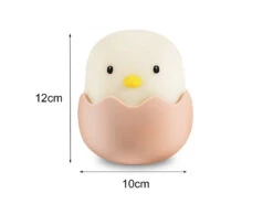 Niermann LED Nachtlicht EGGY EGG, Per USB Aufladbar, Dimmbar, 7 Lichtfarben - Höhe 12cm -Globo Store led nachtlicht eggy egg per usb aufladbar dimmbar 1 4