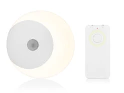 Smartwares LED-Nachtlicht Mondform Mit Fernbedienung, Dimmer & Timer - Schlummerlicht