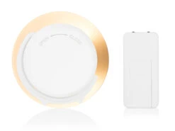 Smartwares LED-Nachtlicht Mondform Mit Fernbedienung, Dimmer & Timer - Schlummerlicht -Globo Store led nachtlicht mondform mit fernbedienung dimmer t 3