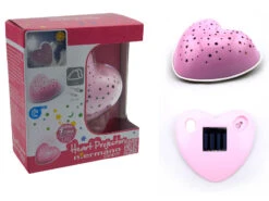 Niermann LED Nachtlicht SOLAR HEART, Projiziert Herzen/Sterne, Mit Solar/USB Aufladbar -Globo Store led nachtlicht solar heart projiziert herzen stern 6