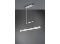 Reality Leuchten LED Pendelleuchte PAROS Silber ALU - Up And Down, Dimmbar, Höhenverstellbar -Globo Store led pendelleuchte paros silber alu up and down dim 3