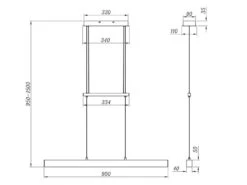 Reality Leuchten LED Pendelleuchte PAROS Silber ALU - Up And Down, Dimmbar, Höhenverstellbar -Globo Store led pendelleuchte paros silber alu up and down dim 8