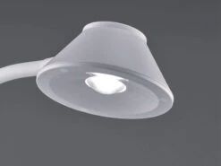 Reality Leuchten LED Schreibtischleuchte BERRY Flexibel, Kunststoff Weiß, 33cm Hoch -Globo Store led schreibtischleuchte berry flexibel kunststoff 1 3