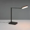 Trio Leuchten LED Schreibtischleuchte PAVIA Schwarz 38cm, Dimmbar & Lichtfarbe Einstellbar