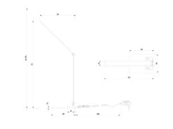 Trio Leuchten LED Schreibtischleuchte TRAVIS Mit USB Ladefunktion, Schwarz, Höhe 71cm -Globo Store led schreibtischleuchte travis mit usb ladefunktio 8