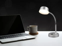 MeineWunschleuchte LED Schreibtischleuchten 2er SET Flexibel, Kunststoff Titan, 34cm Hoch 15 MeineWunschleuchte LED Schreibtischleuchten 2er SET Flexibel, Kunststoff Titan, 34cm Hoch -Globo Store led schreibtischleuchten 2er set flexibel kunststo 15