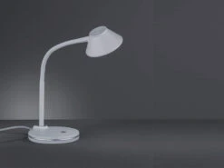 MeineWunschleuchte LED Schreibtischleuchten 2er SET Flexibel, Kunststoff Weiß, 33cm Hoch 8 MeineWunschleuchte LED Schreibtischleuchten 2er SET Flexibel, Kunststoff Weiß, 33cm Hoch -Globo Store led schreibtischleuchten 2er set flexibel kunststo 18