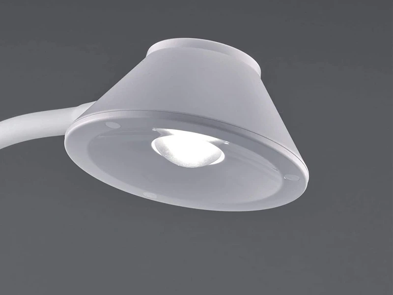 MeineWunschleuchte LED Schreibtischleuchten 2er SET Flexibel, Kunststoff Weiß, 33cm Hoch 4 MeineWunschleuchte LED Schreibtischleuchten 2er SET Flexibel, Kunststoff Weiß, 33cm Hoch – Bild 4