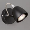 FHL Easy LED Spot Wandleuchte GEMMA Schwarz - Wandstrahler Industrial Style