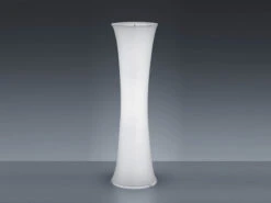 MeineWunschleuchte LED Stehleuchte Lichtsäule Aus Stoff Rund Zylinder 123cm Ø35cm In Weiß 8 MeineWunschleuchte LED Stehleuchte Lichtsäule Aus Stoff Rund Zylinder 123cm Ø35cm In Weiß -Globo Store led stehleuchte lichtsaeule aus stoff rund zylinde 2