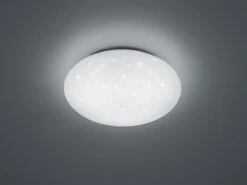 Trio Leuchten LED Sternenhimmel Deckenleuchte PAOLO In Weiß Ø 37cm, IP44 - Badlampen -Globo Store led sternenhimmel deckenleuchte paolo in weiss 37c 2