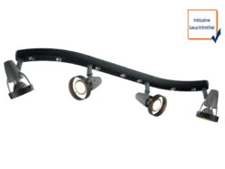 Niermann LED Strahlerleiste 4flammig Spots Schwenkbar, Deckenstrahler FUSSBALL 8 Niermann LED Strahlerleiste 4flammig Spots Schwenkbar, Deckenstrahler FUSSBALL -Globo Store led strahlerleiste 4flammig spots schwenkbar decke 7