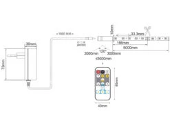 Reality Leuchten LED Streifen CHIP Mit Fernbedienung & Dimmer, Lichtfarbe Einstellbar - 5 Meter 16 Reality Leuchten LED Streifen CHIP Mit Fernbedienung & Dimmer, Lichtfarbe Einstellbar - 5 Meter -Globo Store led streifen chip mit fernbedienung dimmer lichtfa 7