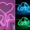 Reality Leuchten LED Streifen NEON Mit Fernbedienung, RGB Farbwechsel & Dimmer - 3 Meter