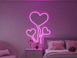 Reality Leuchten LED Streifen NEON Mit Fernbedienung, RGB Farbwechsel & Dimmer - 3 Meter -Globo Store led streifen neon mit fernbedienung rgb farbwechse 2