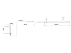 Reality Leuchten LED Streifen NEON Mit Fernbedienung, RGB Farbwechsel & Dimmer - 3 Meter -Globo Store led streifen neon mit fernbedienung rgb farbwechse 7